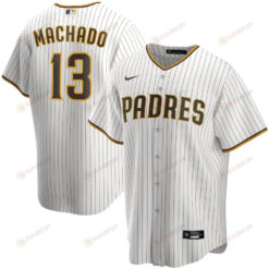 Manny Machado 13 San Diego Padres Alternate Player Jersey - White