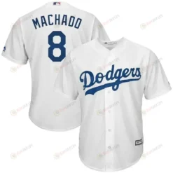 Manny Machado Los Angeles Dodgers Big And Tall Cool Base Player Jersey - White