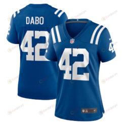 Marcel Dabo Indianapolis Colts Women's Game Player Jersey - Royal