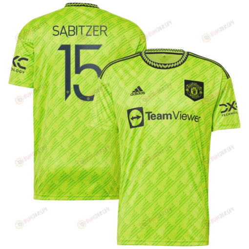 Marcel Sabitzer 15 Manchester United 2022-23 Third Jersey - Men