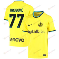 Marcelo Brozovi? 77 Inter Milan 2022/23 Third Jersey - Youth