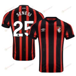 Marcos Senesi 25 AFC Bournemouth 2023-24 Premier League Home Men Jersey - Red