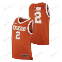 Marcus Carr 2 Texas Longhorns 2023 Top Transfers Jersey College Basketball Orange