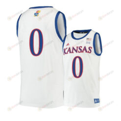 Marcus Garrett 0 Kansas Jayhawks Basketball Men Jersey - Beige