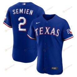 Marcus Semien 2 Texas Rangers Alternate Player Elite Jersey - Royal