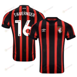 Marcus Tavernier 16 AFC Bournemouth 2023-24 EFL Home Men Jersey - Red