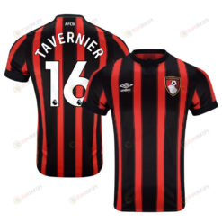 Marcus Tavernier 16 AFC Bournemouth 2023-24 Premier League Home Men Jersey - Red