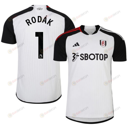 Marek Rod?k 1 Fulham FC 2023-24 Premier League Home Men Jersey - White