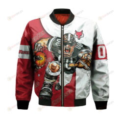 Marist Red Foxes Bomber Jacket 3D Printed Football