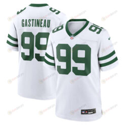Mark Gastineau 99 New York Jets Legacy Retired Game Men Jersey - White
