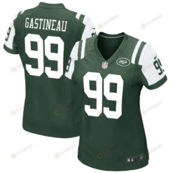 Mark Gastineau 99 New York Jets Women's Retired Game Jersey - Green