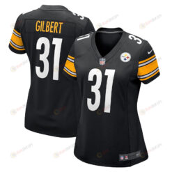 Mark Gilbert Pittsburgh Steelers Women's Game Player Jersey - Black