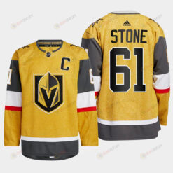 Mark Stone 61 Vegas Golden Knights Gold Jersey 2023 Home