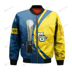 Marquette Golden Eagles Bomber Jacket 3D Printed 2022 National Champions Legendary