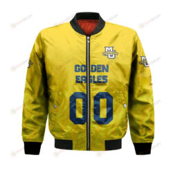 Marquette Golden Eagles Bomber Jacket 3D Printed Team Logo Custom Text And Number