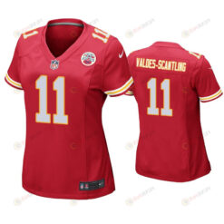 Marquez Valdes-Scantling 11 Kansas City Chiefs WoMen's Jersey - Red Jersey