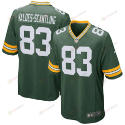 Marquez Valdes-Scantling 83 Green Bay Packers Game Player Jersey - Green