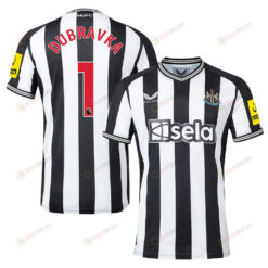 Martin Dubravka 1 Newcastle United 2023-24 Premier League Home Men Jersey - White