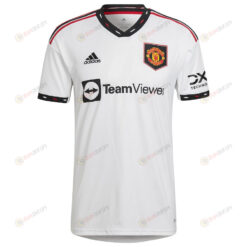 Martinez 6 Manchester United 2022/23 Away Player Jersey - White