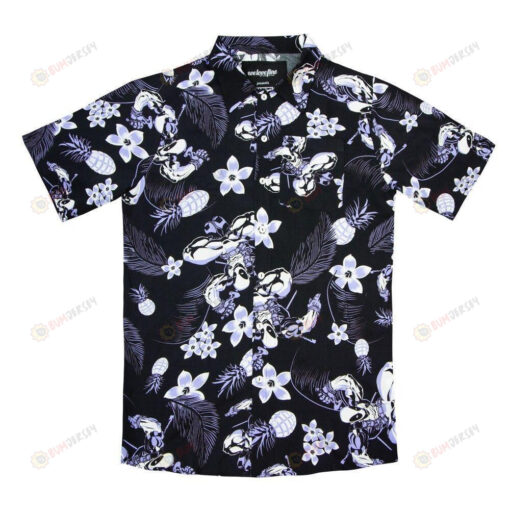 Marvel Deadpool Tropical Short Sleeve Hawaiian Shirt