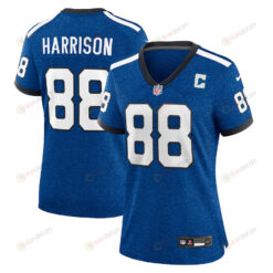 Marvin Harrison 88 Indianapolis Colts Indiana Nights Alternate Game Women Jersey - Royal