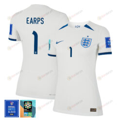 Mary Earps 1 England 1 Star FIFA Patch Women's National Team 2023-24 World Cup Home WOMEN Jersey