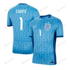 Mary Earps 1 England 1 Star Women's National Team 2023-24 World Cup Away Men Jersey