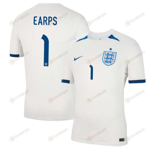 Mary Earps 1 England 1 Star Women's National Team 2023-24 World Cup Home Men Jersey