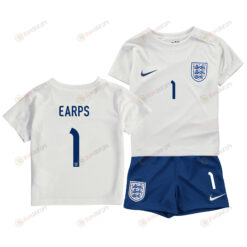 Mary Earps 1 England Women's National Team 2023-24 World Cup Home Jersey