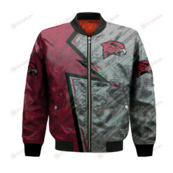 Maryland Eastern Shore Hawks Bomber Jacket 3D Printed Abstract Pattern Sport