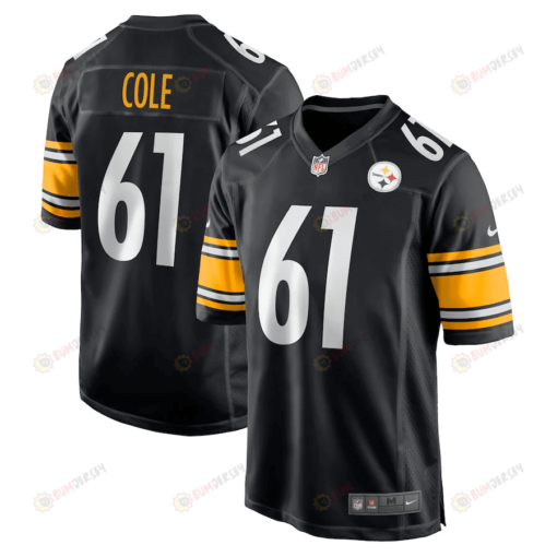 Mason Cole Pittsburgh Steelers Game Player Jersey - Black