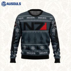 Mass Effect N7 Ugly Sweaters For Men Women Unisex