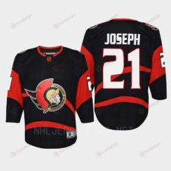 Mathieu Joseph 21 Ottawa Senators 2022 Special Edition 2.0 Retro Youth Jersey Black