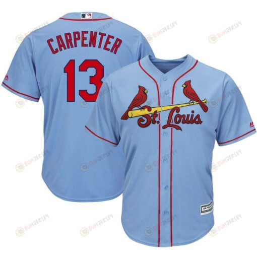 Matt Carpenter St. Louis Cardinals Alternate Cool Base Player Jersey - Horizon Blue