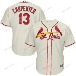 Matt Carpenter St. Louis Cardinals Cool Base Player Jersey - Cream