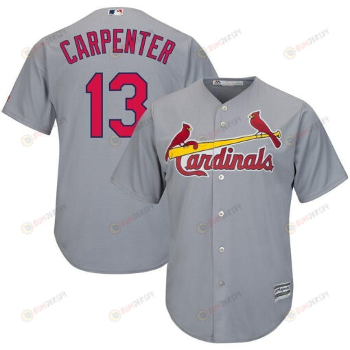 Matt Carpenter St. Louis Cardinals Official Cool Base Player Jersey - Gray