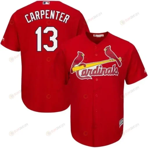 Matt Carpenter St. Louis Cardinals Official Cool Base Player Jersey - Scarlet