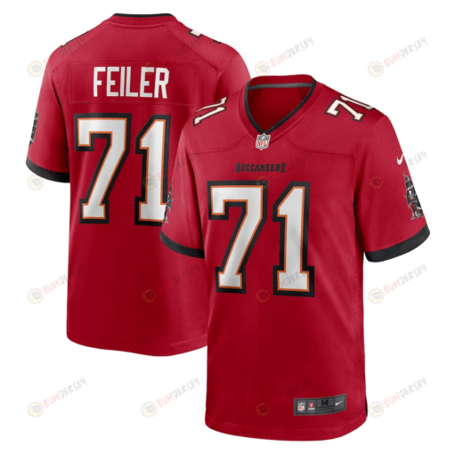 Matt Feiler 71 Tampa Bay Buccaneers Men's Jersey - Red