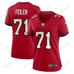 Matt Feiler 71 Tampa Bay Buccaneers Women's Game Jersey - Red