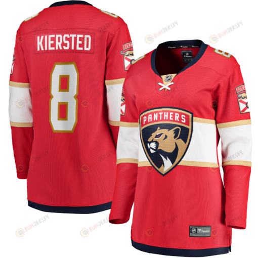 Matt Kiersted Florida Panthers Women's Home Breakaway Player Jersey - Red Jersey