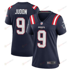 Matthew Judon 9 New England Patriots Women's Team Game Jersey - Navy