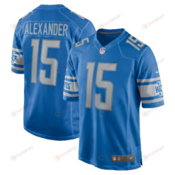 Maurice Alexander Detroit Lions Player Game Jersey - Blue