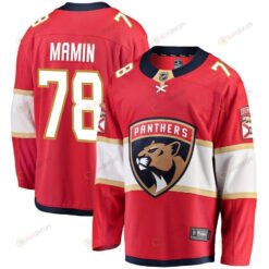 Maxim Mamin Florida Panthers Breakaway Jersey - Red