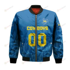 McNeese State Cowboys Bomber Jacket 3D Printed Team Logo Custom Text And Number