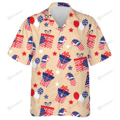 Meaningful American Symbols At The Flag Style Pattern Hawaiian Shirt