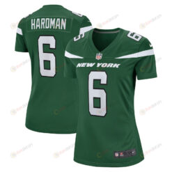 Mecole Hardman New York Jets Women's Player Game Jersey - Gotham Green
