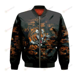 Medicine Hat Tigers Bomber Jacket 3D Printed Camouflage Vintage