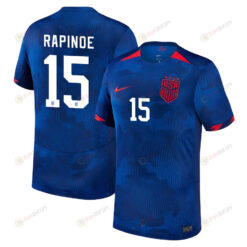 Megan Rapinoe 15 USA Women's National Team 2023-24 World Cup Away Men Jersey