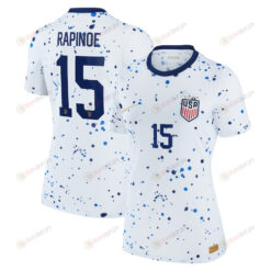 Megan Rapinoe 15 USWNT Women 2023 Home Jersey - White