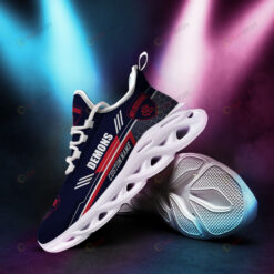 Melbourne Demons Logo Pattern Custom Name 3D Max Soul Sneaker Shoes